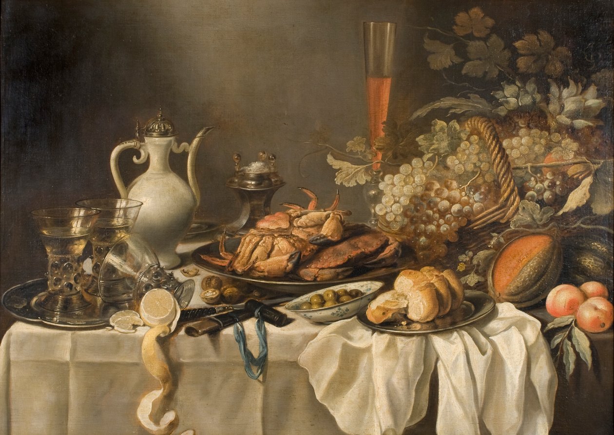 Martwa natura autorstwa Pieter Claesz