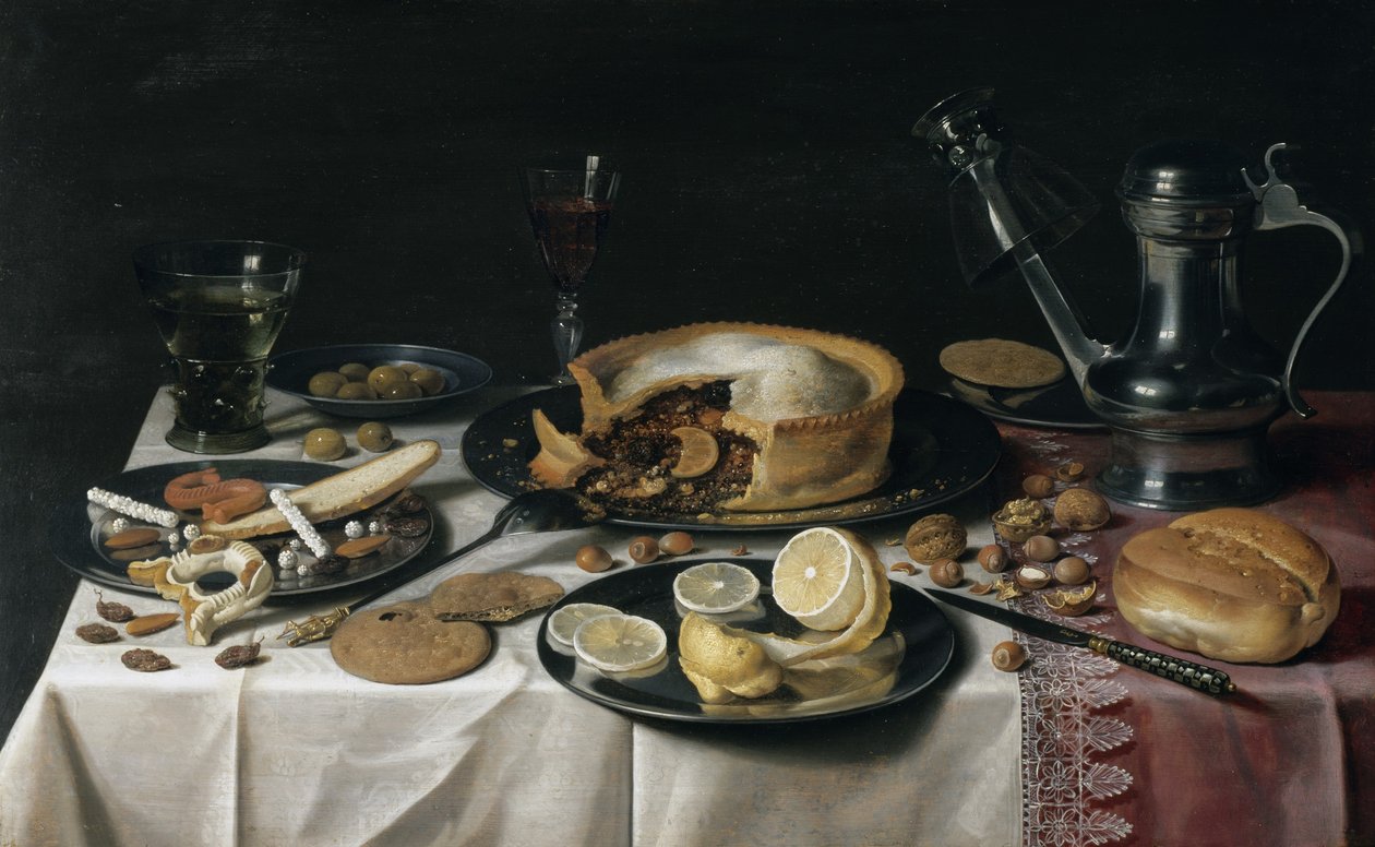 Martwa natura, 1625-30 autorstwa Pieter Claesz