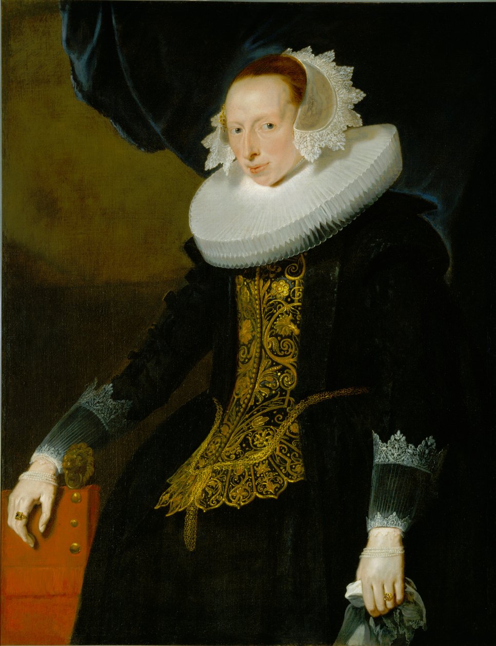 Portret kobiety autorstwa Pieter Claesz Soutman