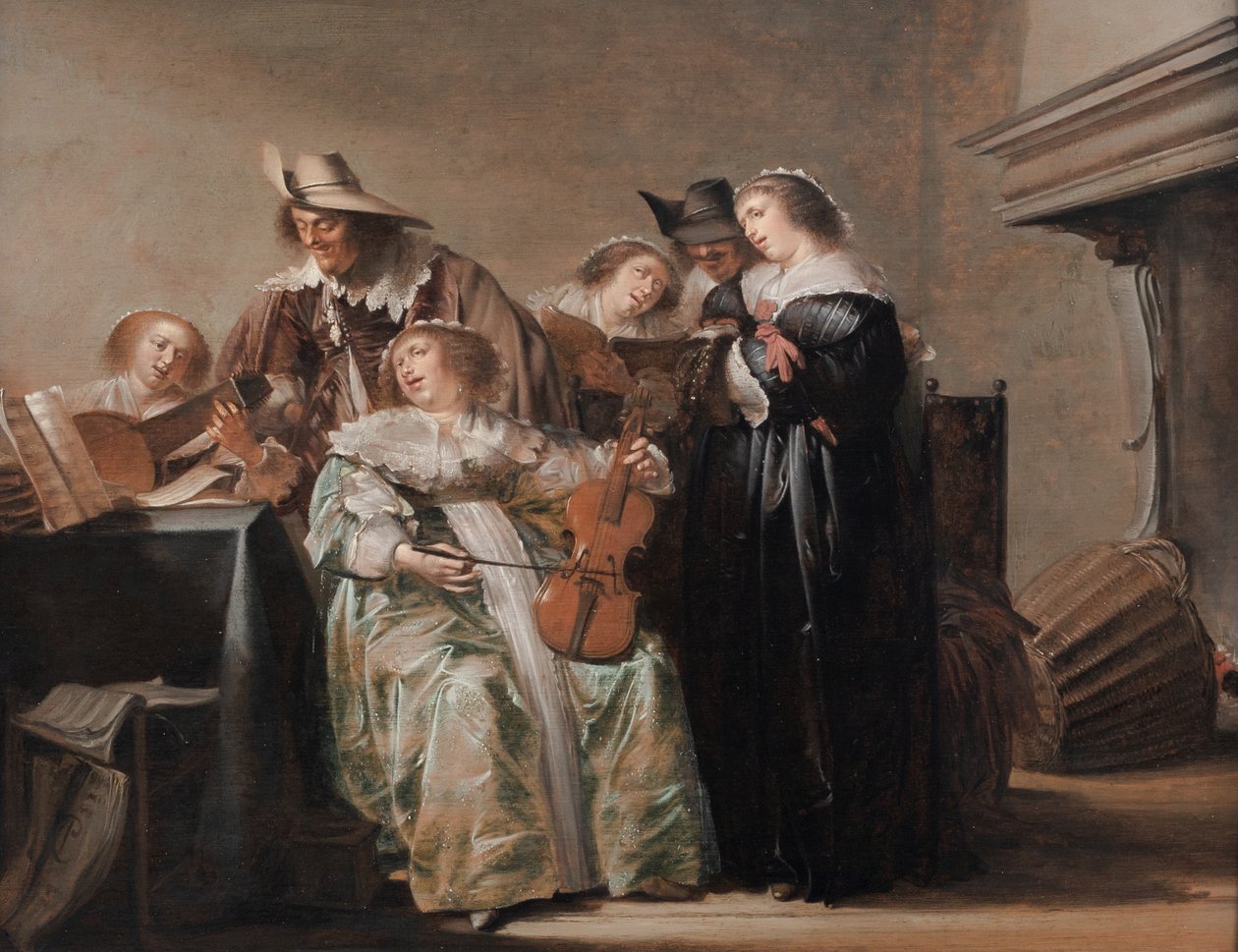 Firma muzyczna autorstwa Pieter Codde
