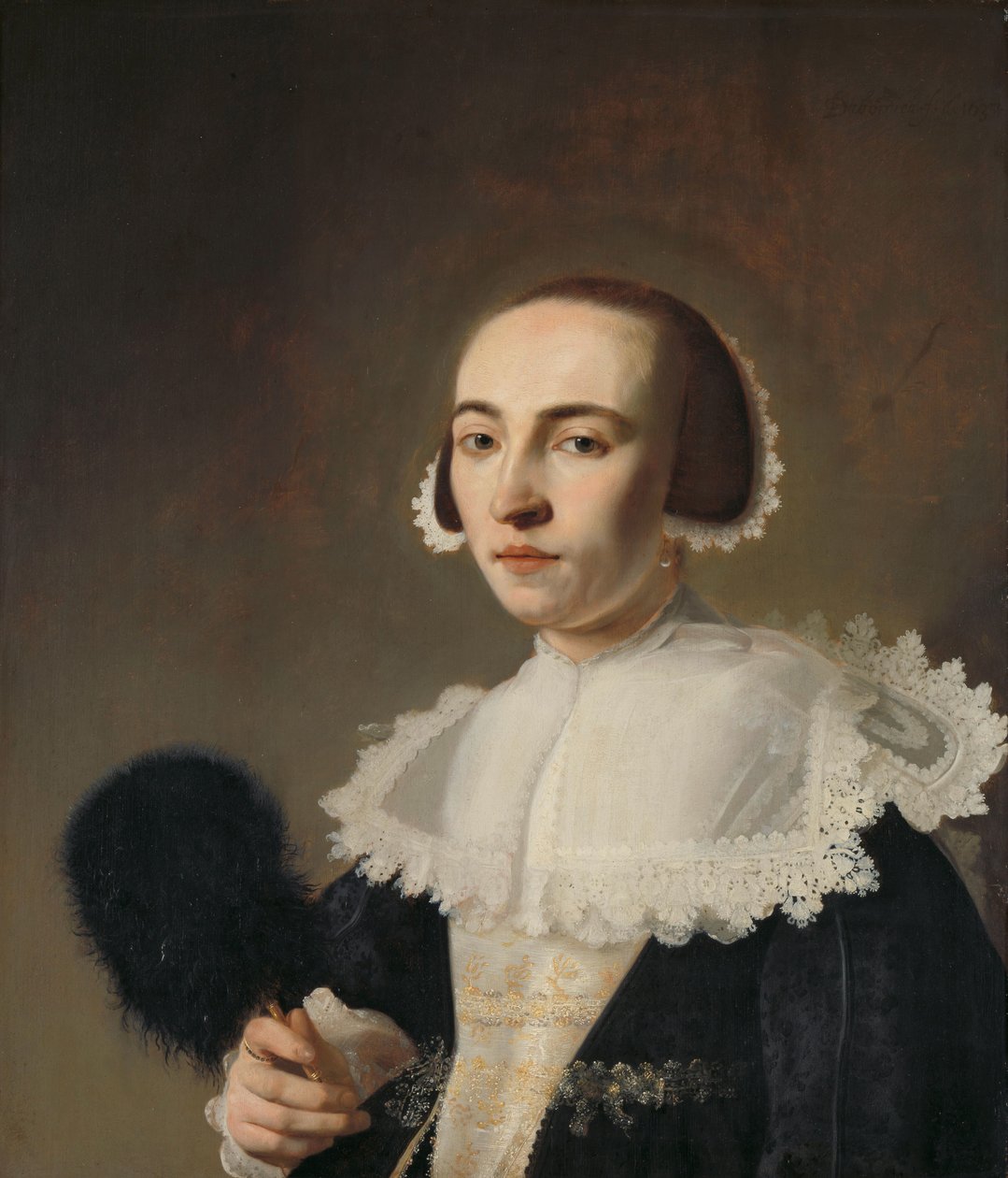 Portret kobiety autorstwa Pieter Dubordieu