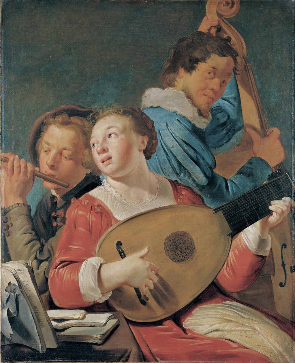 Muzycy, ok.1623 autorstwa Pieter Fransz de Grebber