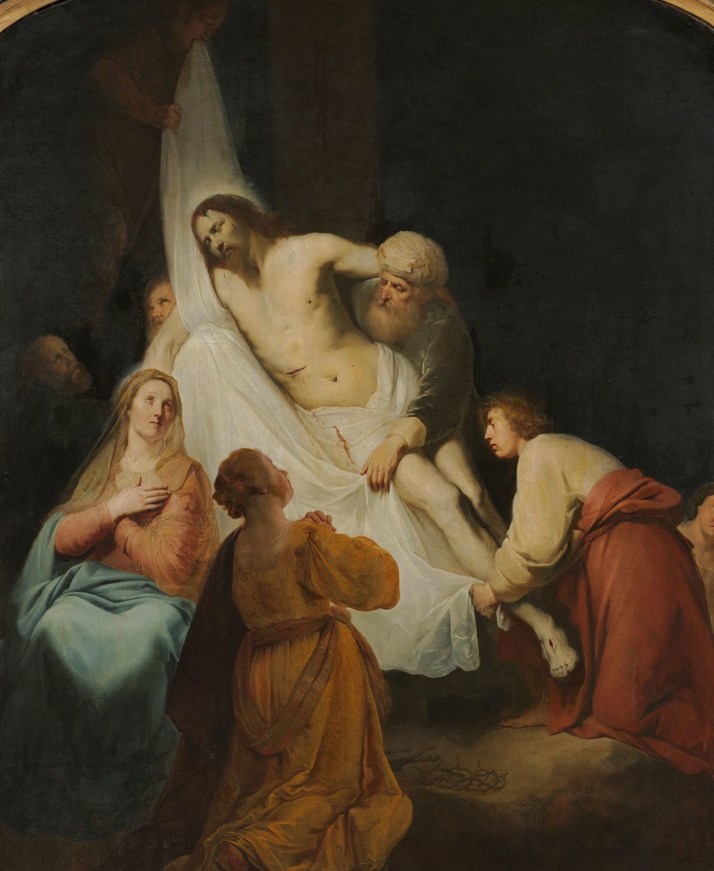 Zdjęcie z krzyża autorstwa Pieter Fransz de Grebber