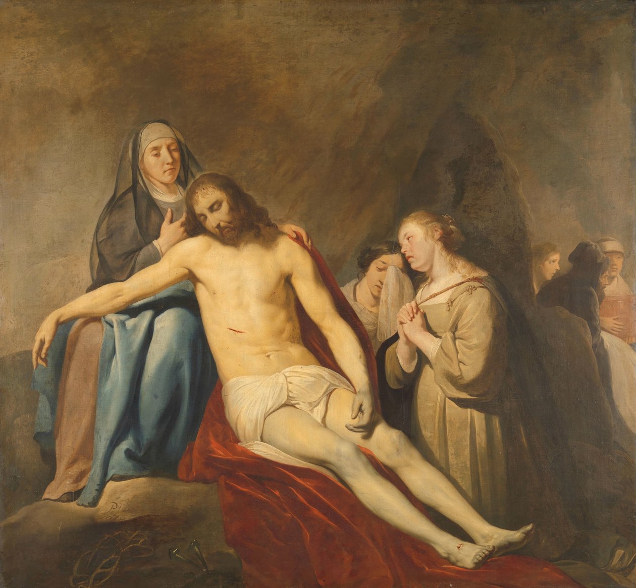 Lamentacja autorstwa Pieter Fransz de Grebber