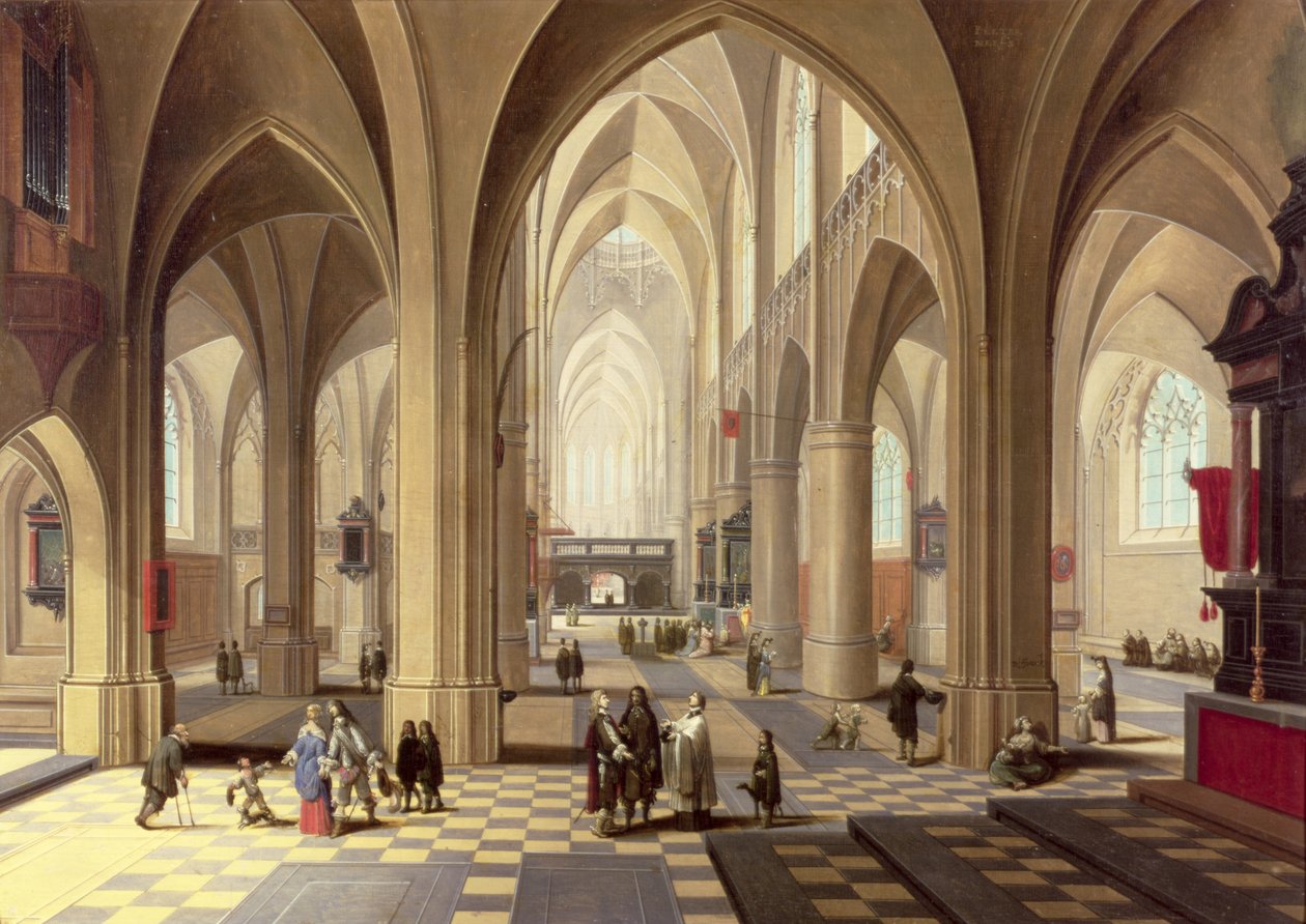 Nieznany obraz autorstwa Pieter Neeffs
