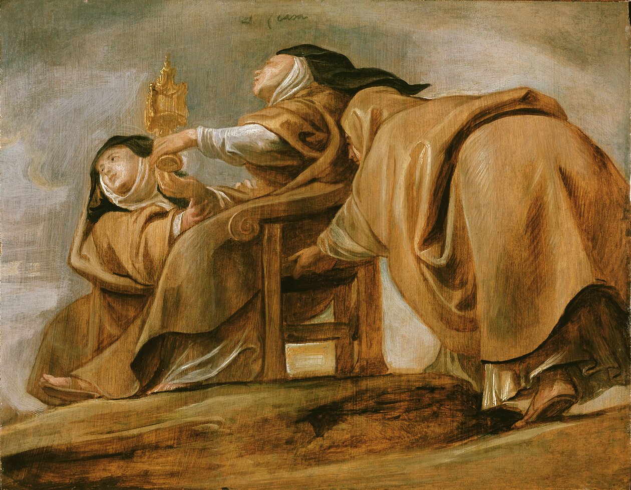 Św. Klara z Asyżu, 1620. autorstwa Pieter Paul Rubens