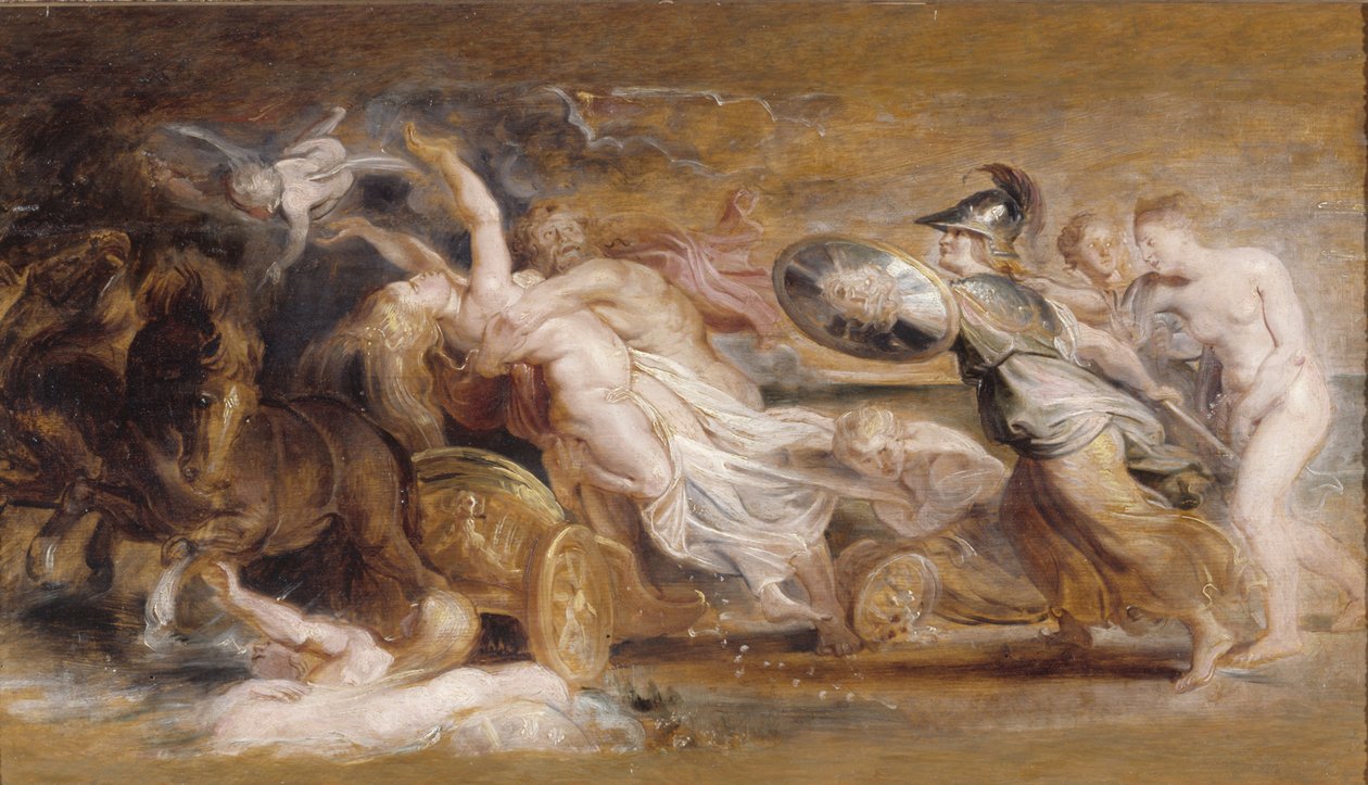 Porwanie Prozerpiny autorstwa Peter Paul Rubens