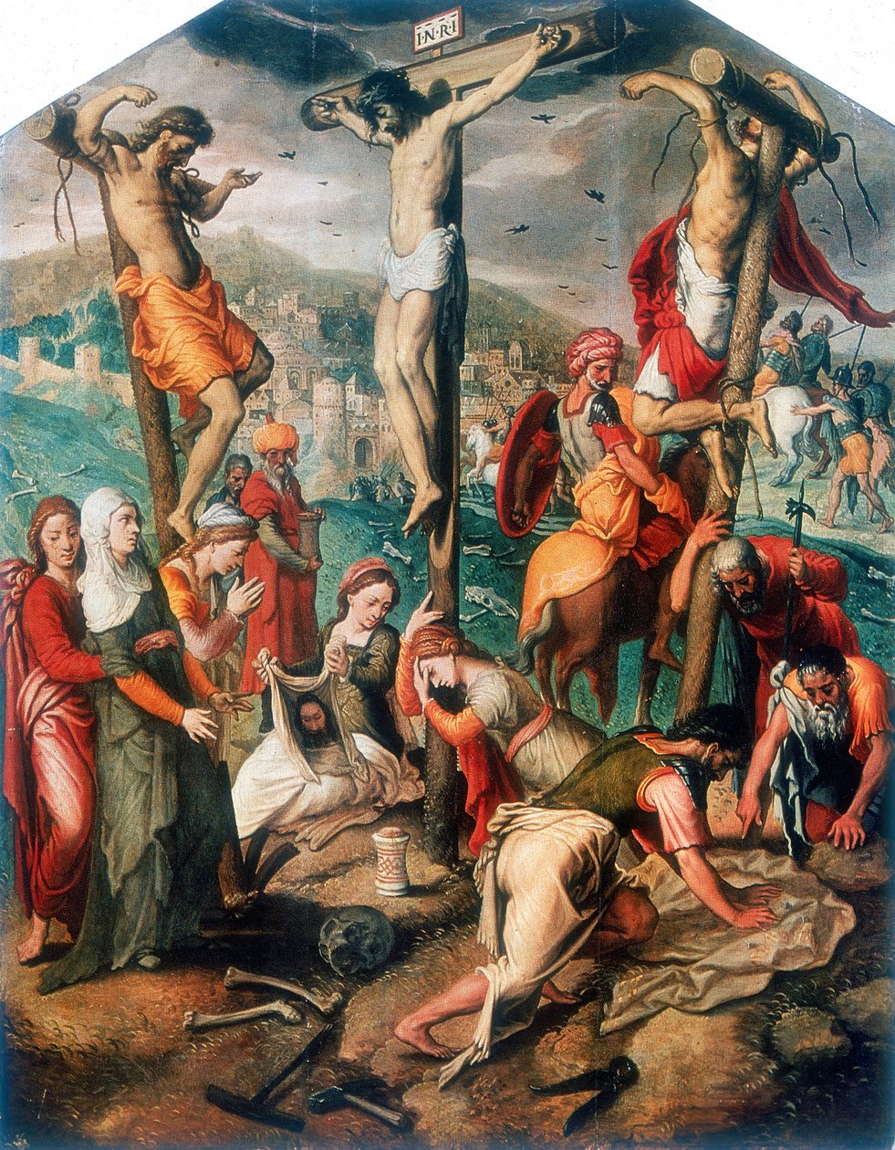 „Kalwaria”, koniec XVI wieku autorstwa Pieter Piertsz the Elder