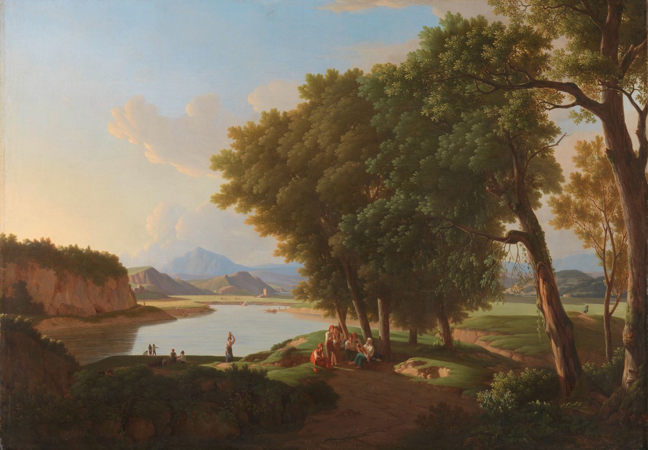 Aqua Cetosa w pobliżu Rzymu autorstwa Pieter Rudolph Kleijn