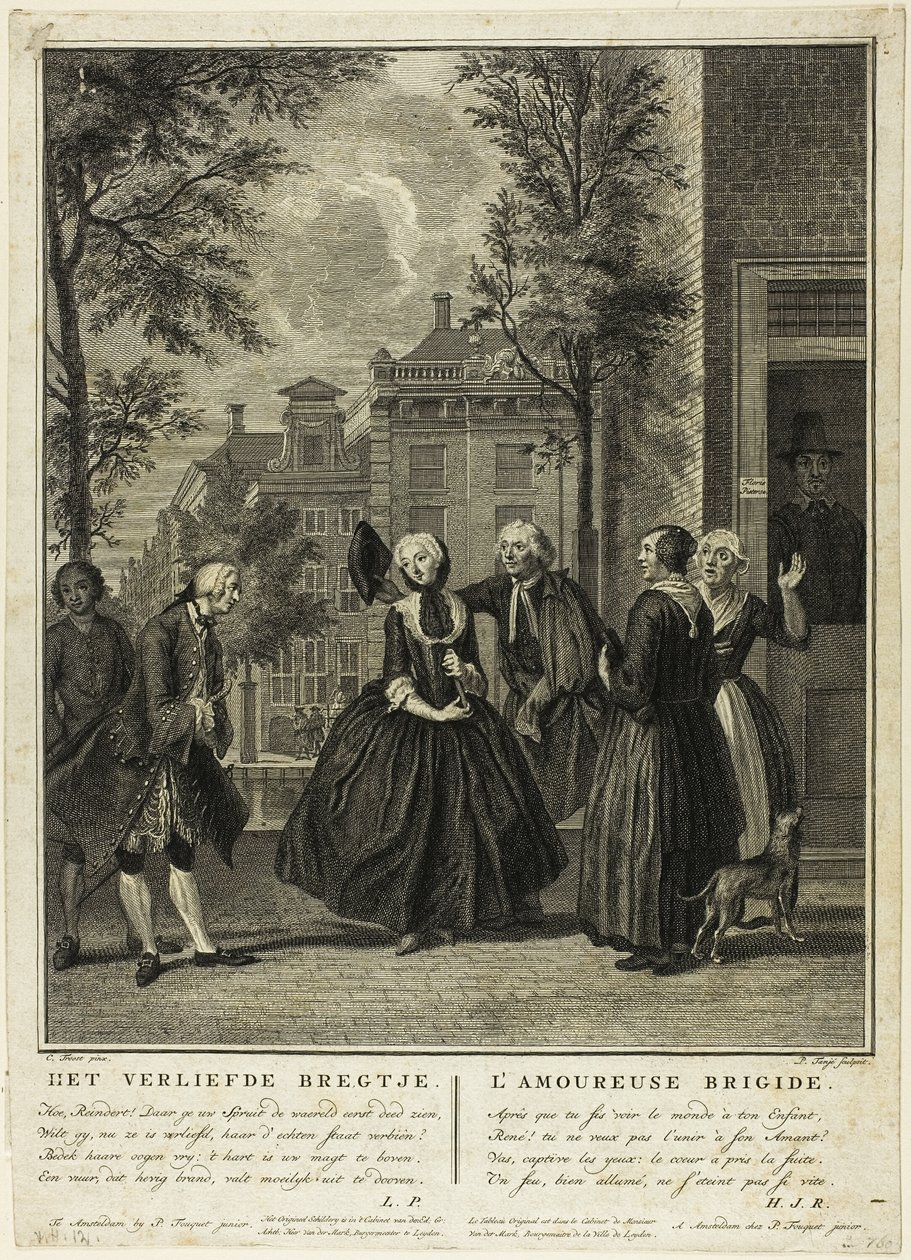 Zakochana Brygida autorstwa Pieter Tanjé