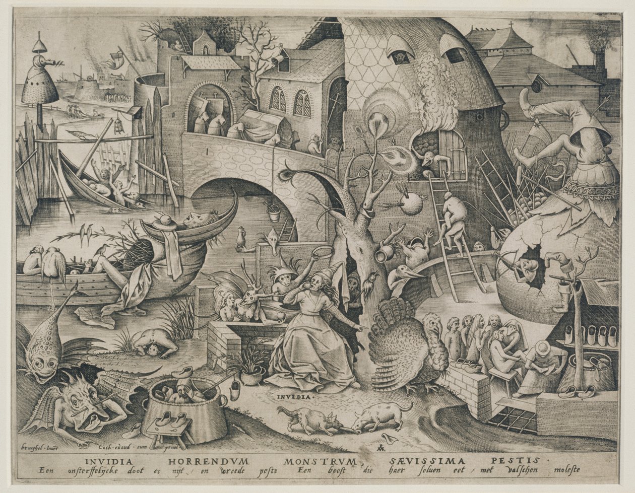 Zazdrość autorstwa Pieter Bruegel the Elder