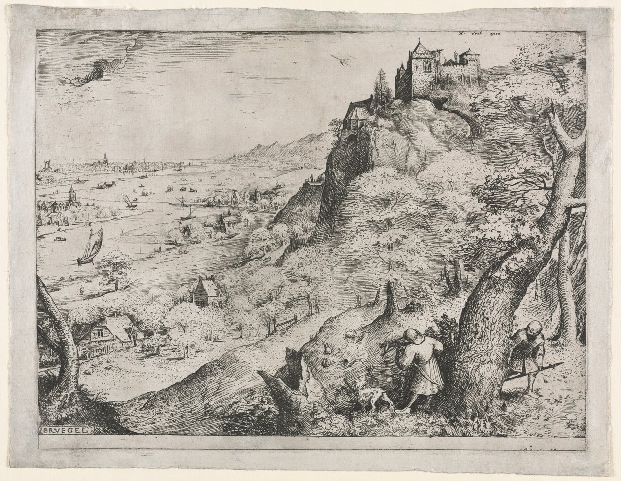 Polowanie na króliki autorstwa Pieter The Elder Brueghel