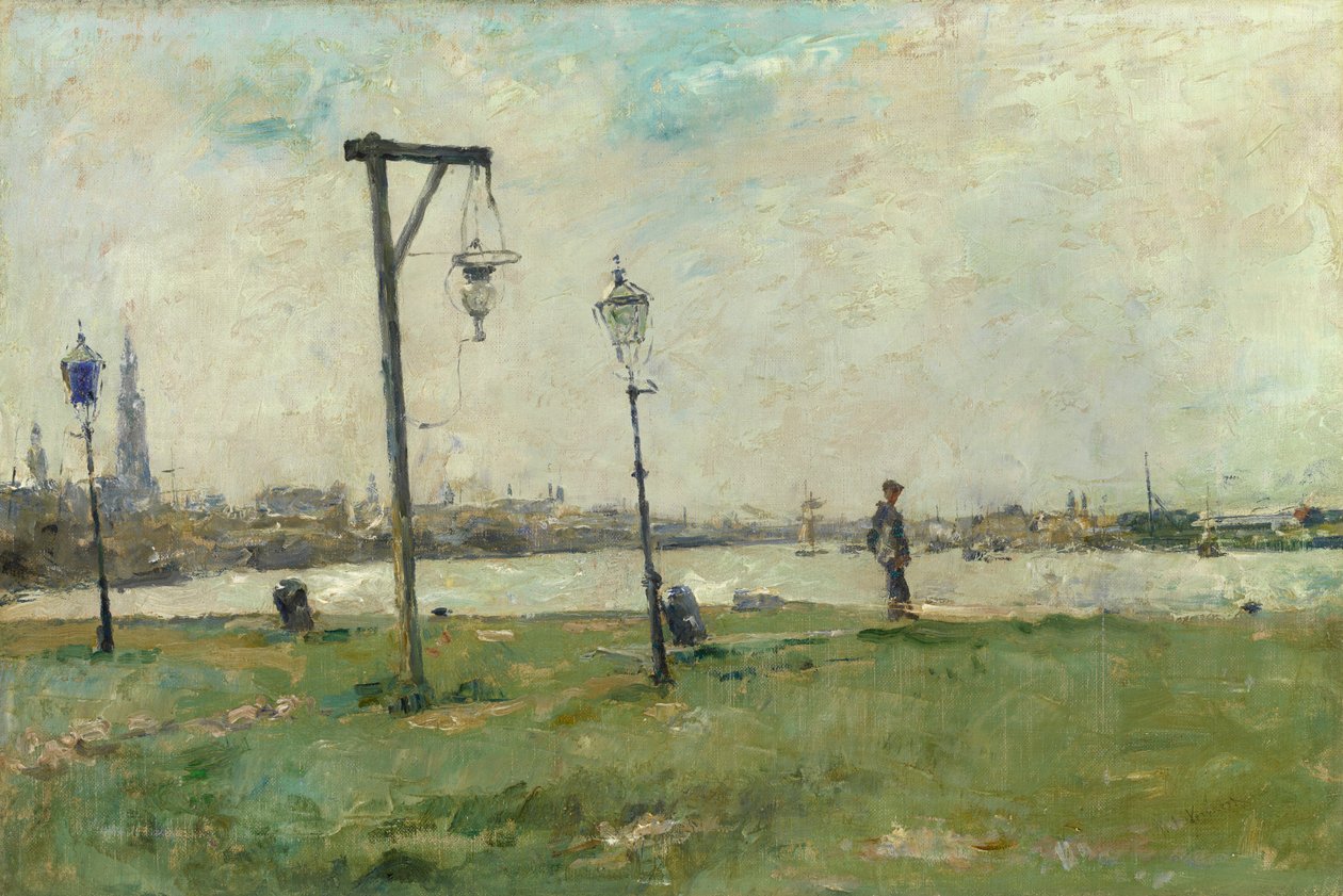 Antwerpia (olej na płótnie) autorstwa Pieter Verhaert