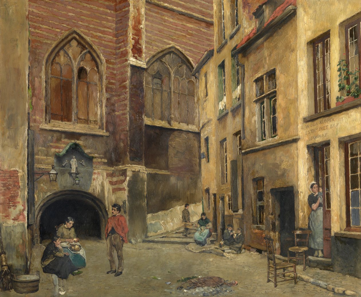 Dawna sala rzeźnicza w Antwerpii autorstwa Pieter Verhaert