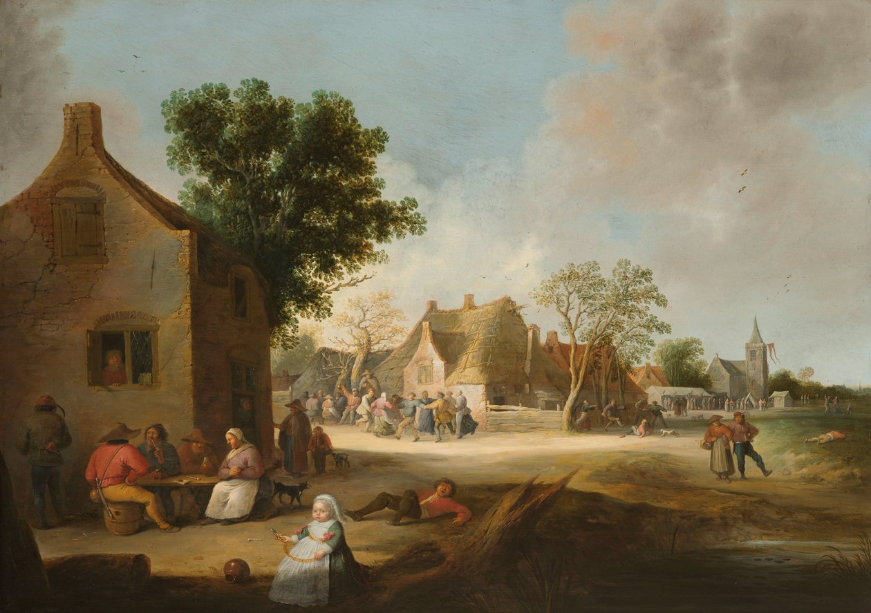 Kraj Kermis autorstwa Pieter de Bloot