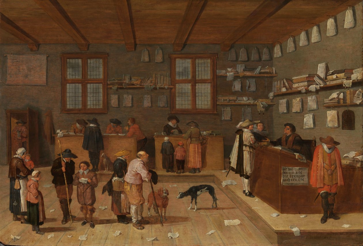 Kancelaria Adwokacka autorstwa Pieter de Bloot