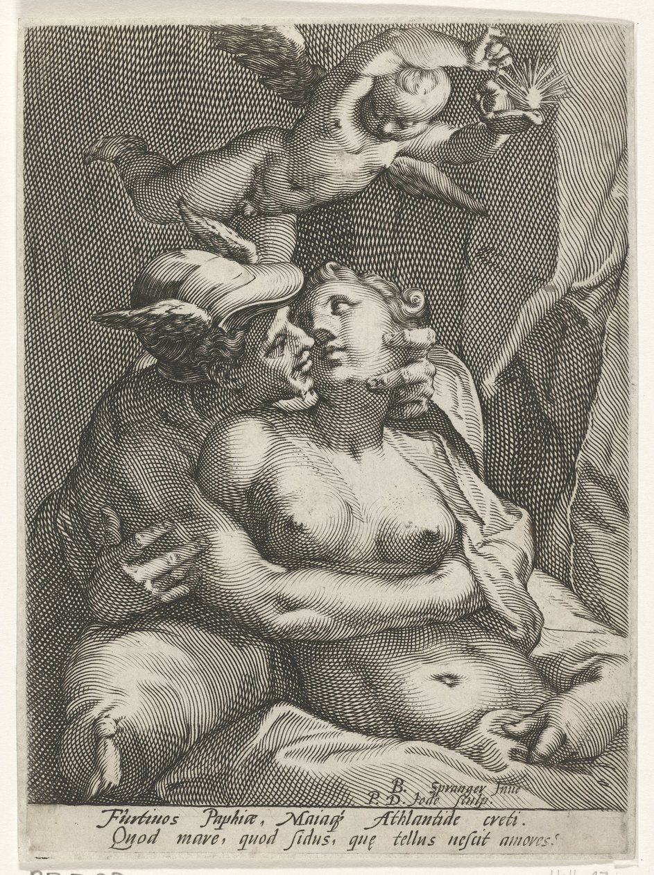 Wenus i Merkury autorstwa Pieter de Jode (I)