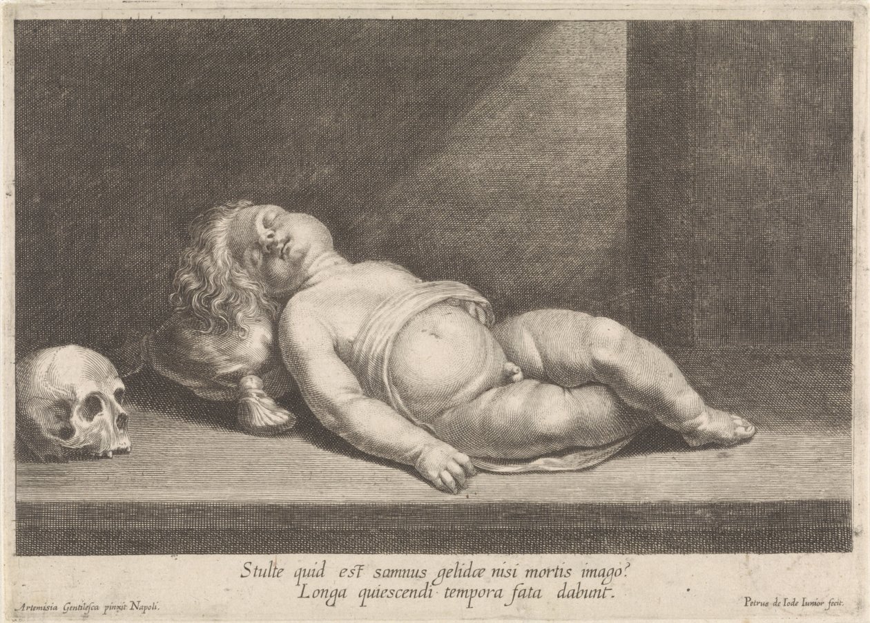 Alegoria śmierci autorstwa Pieter de Jode (II)
