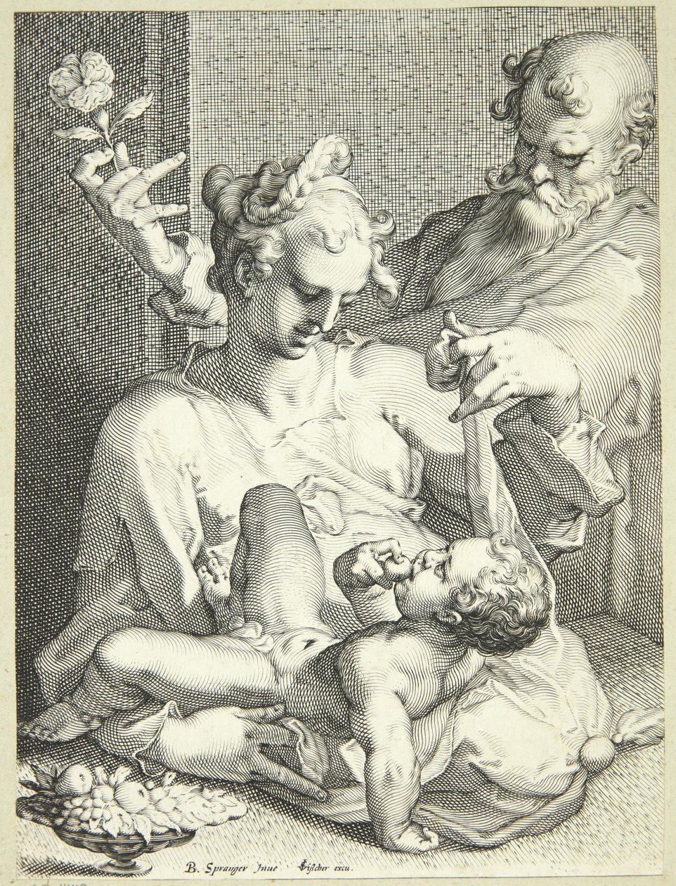 Święta Rodzina autorstwa Pieter de Jode I