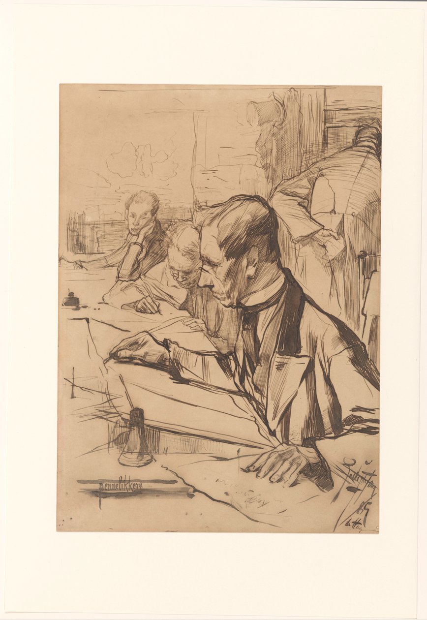 Pióro lizaki autorstwa Pieter de Josselin