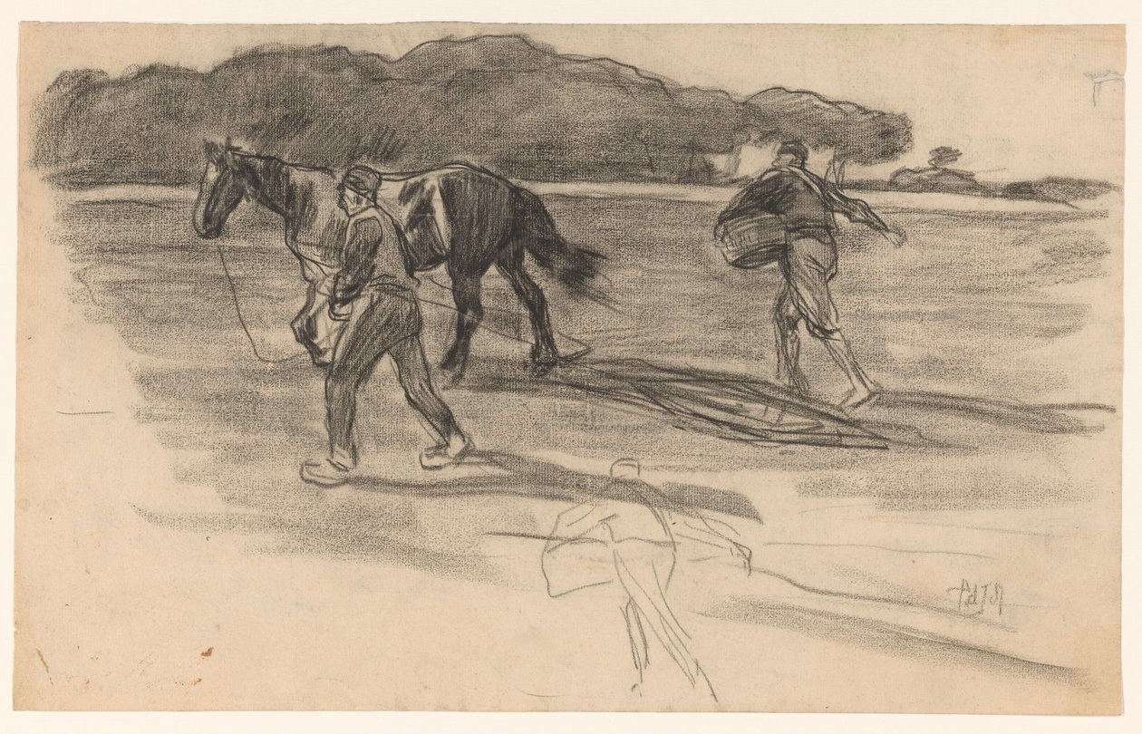 Bronowanie i siew autorstwa Pieter de Josselin