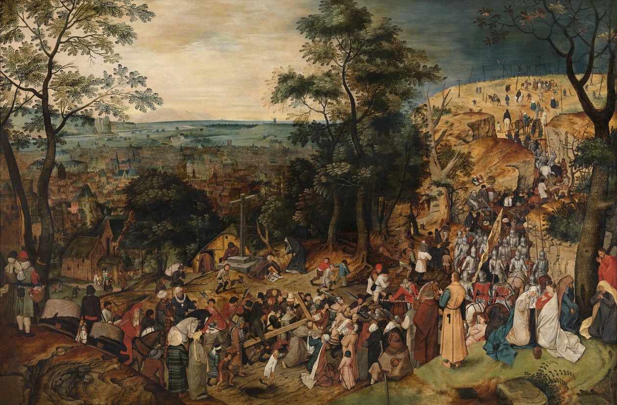 Chrystus niosący krzyż autorstwa Pieter the Younger Brueghel