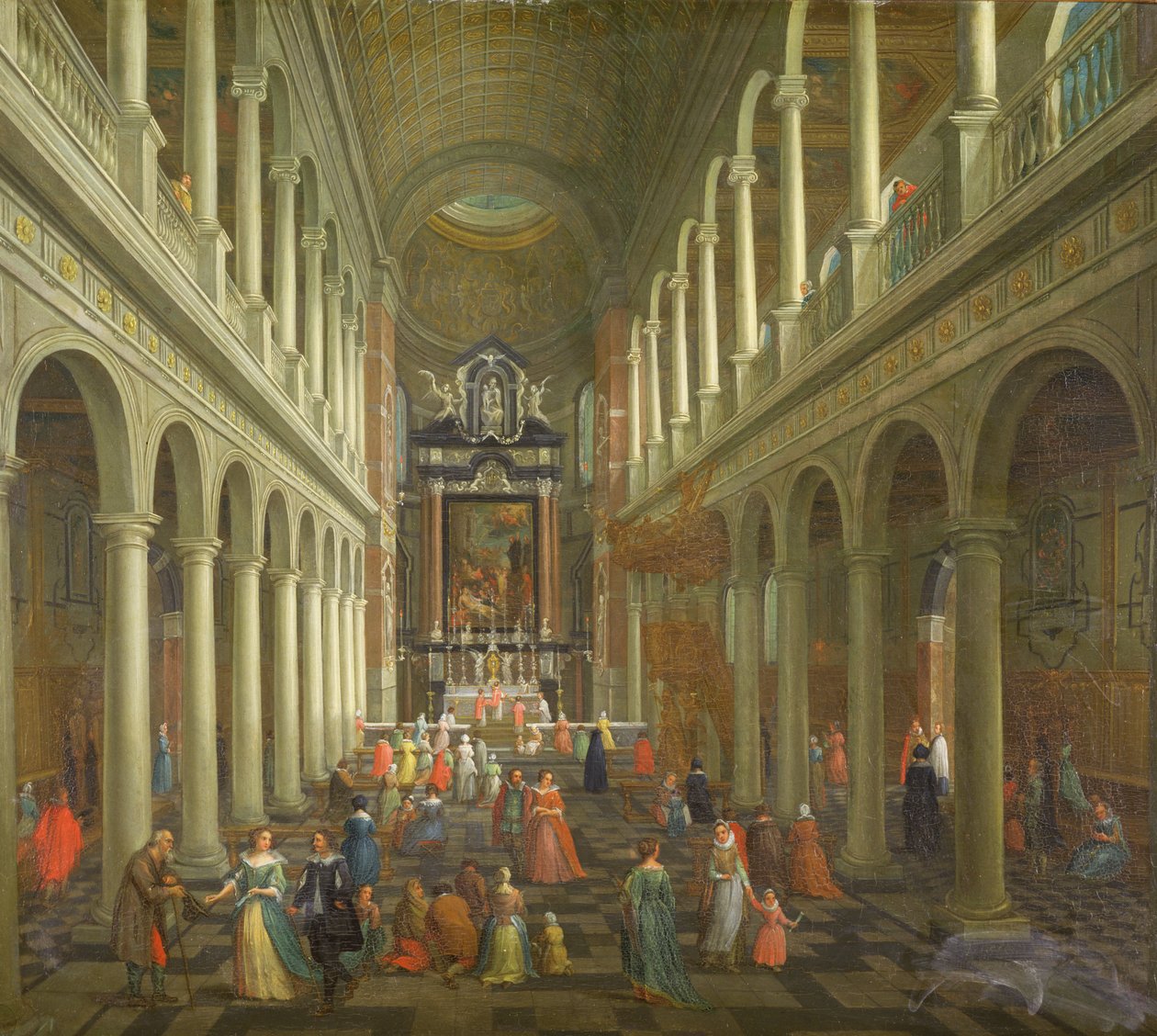 Nieznany obraz autorstwa Pieter the Younger Neeffs