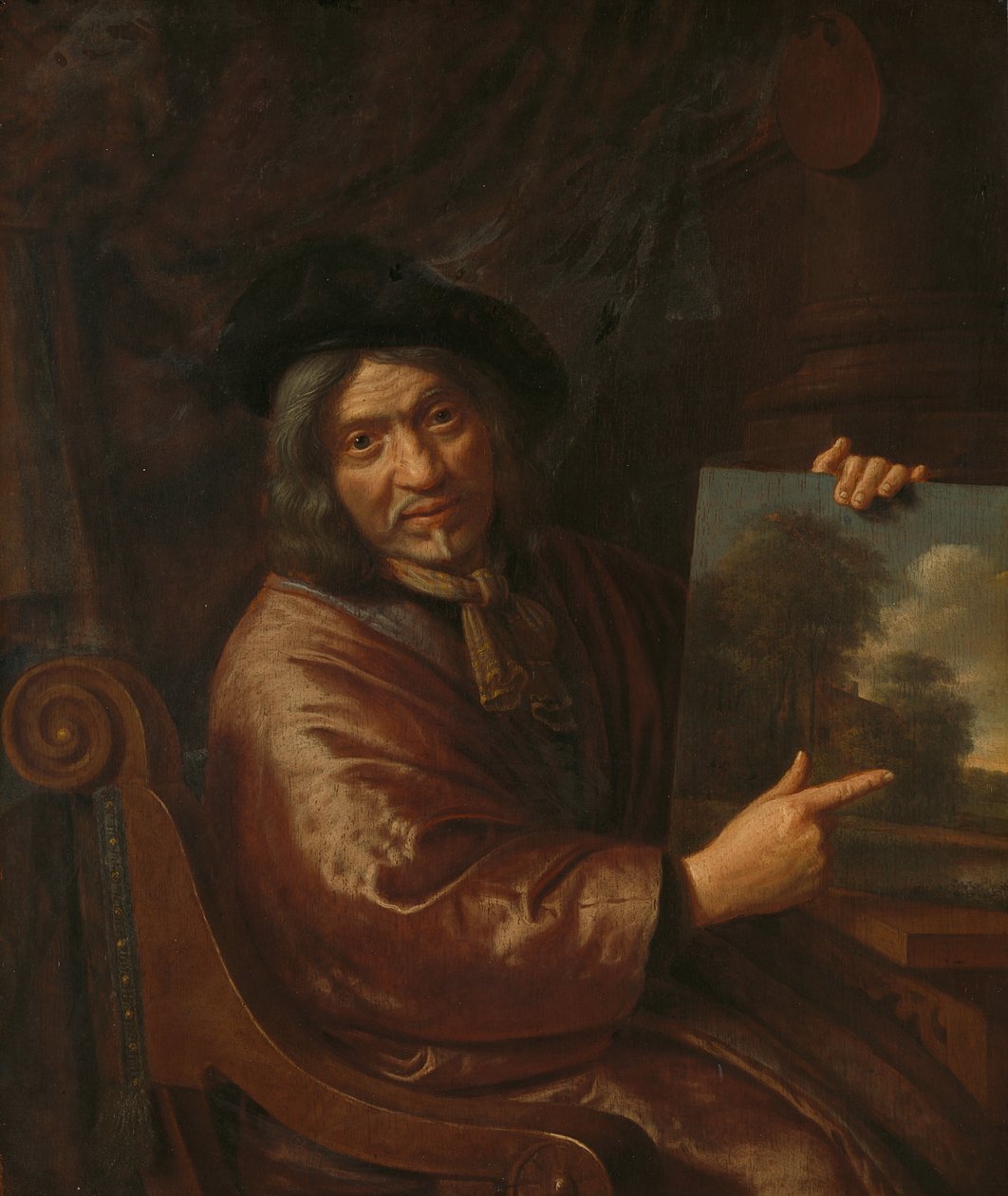 Autoportret. autorstwa Pieter van Asch