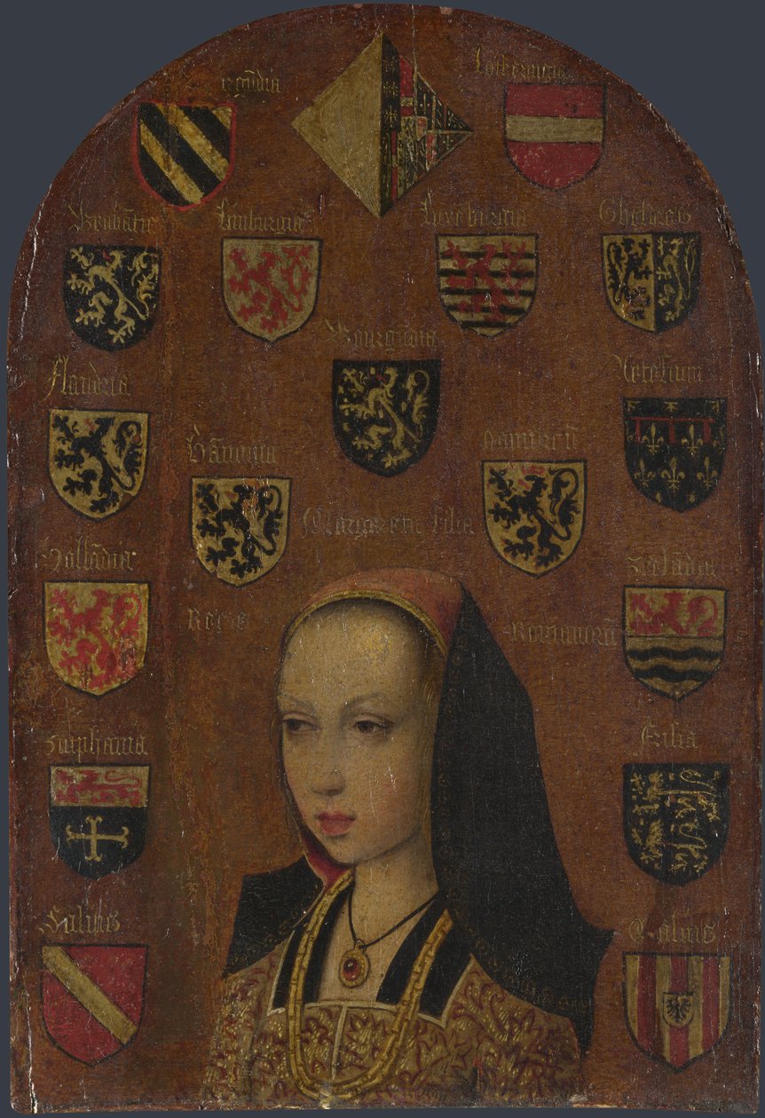 Portret Małgorzaty Austriackiej autorstwa Pieter van Coninxloo