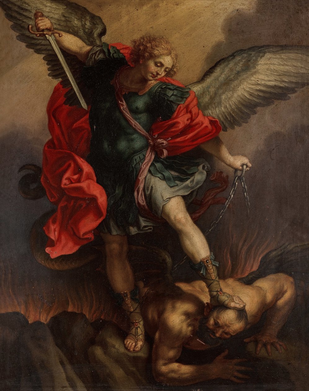 Święty Michał Archanioł autorstwa Pieter van Lint