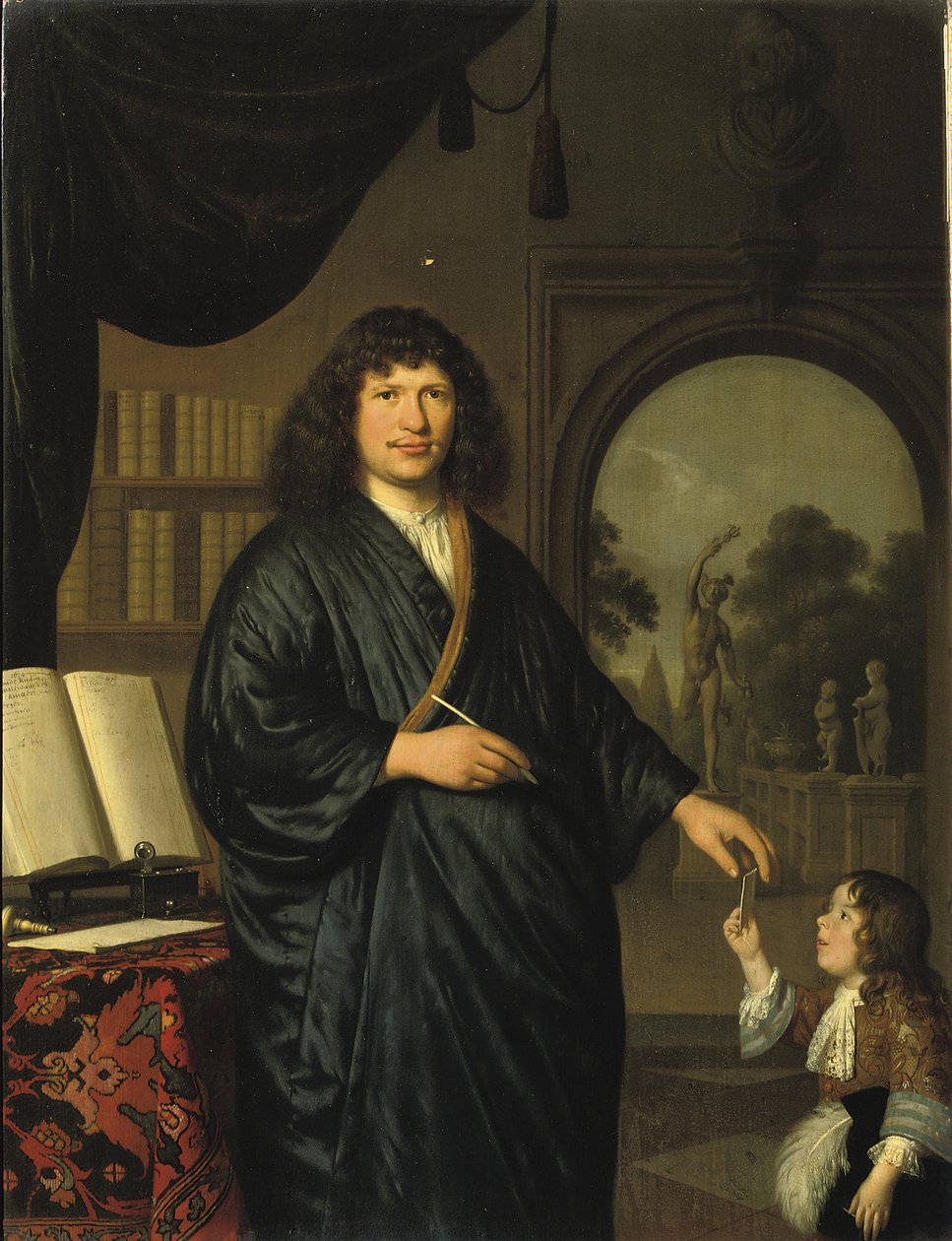 Portret dżentelmena autorstwa Pieter van Slingelandt