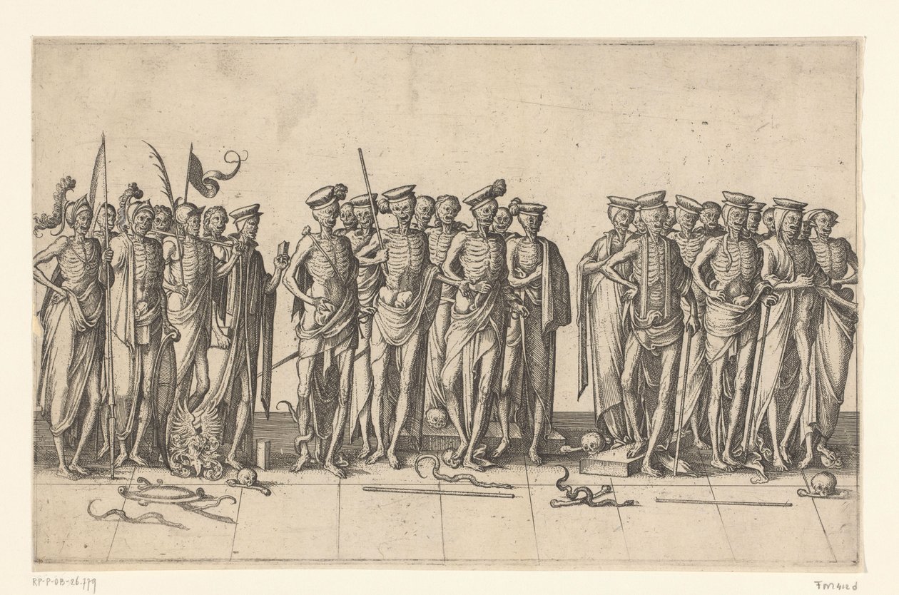 Procesja Zmarłych autorstwa Pieter van der Borcht (I)