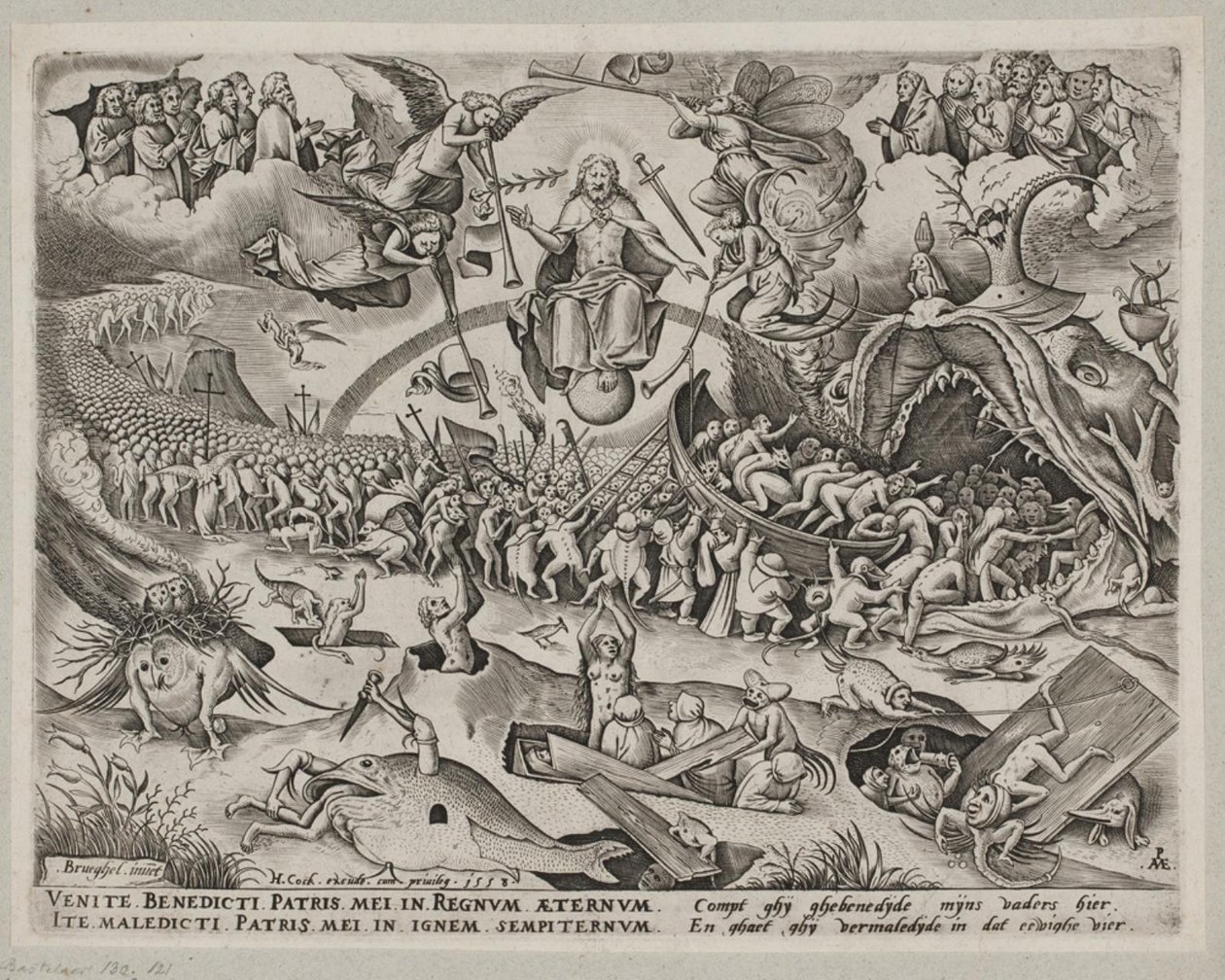 Ostatni sąd autorstwa Pieter van der Heyden