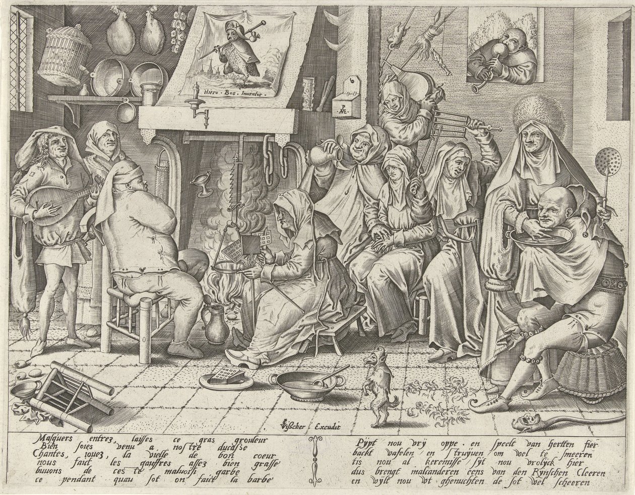 tłusty wtorek przed Popielcem autorstwa Pieter van der Heyden
