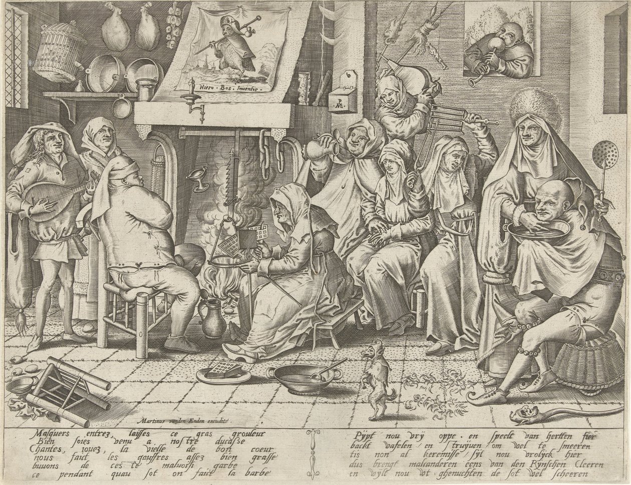 tłusty wtorek przed Popielcem autorstwa Pieter van der Heyden