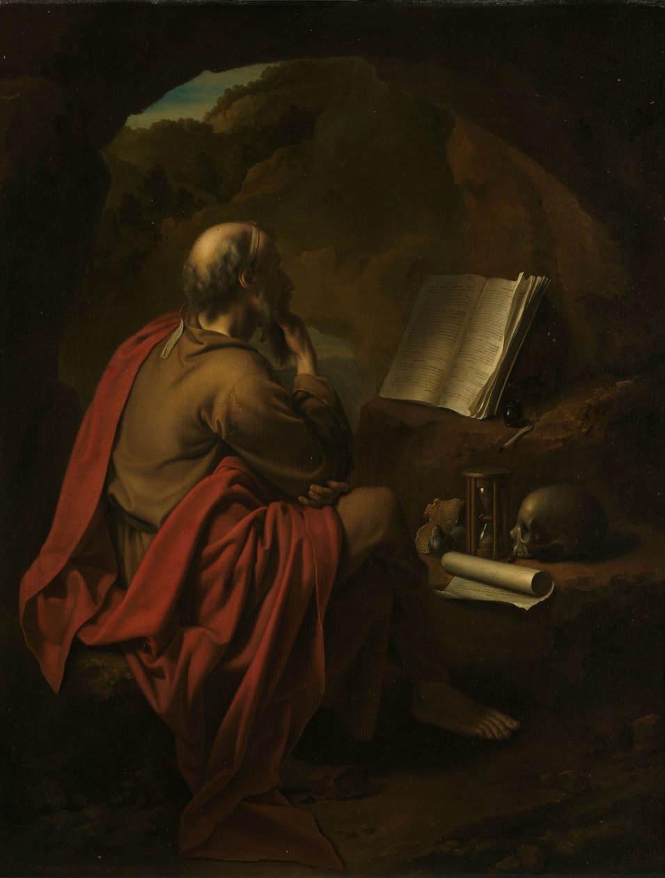 Św. Hieronim autorstwa Pieter van der Werff