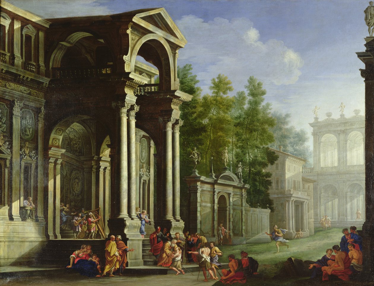 Powrót syna marnotrawnego autorstwa Pietro Francesco Garoli