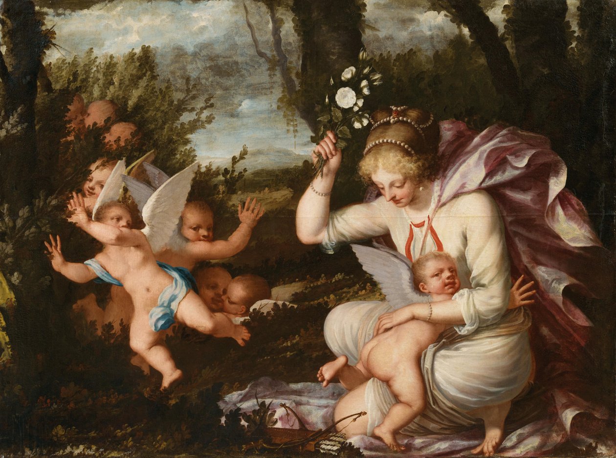 Kara Kupidyna autorstwa Pietro Liberi