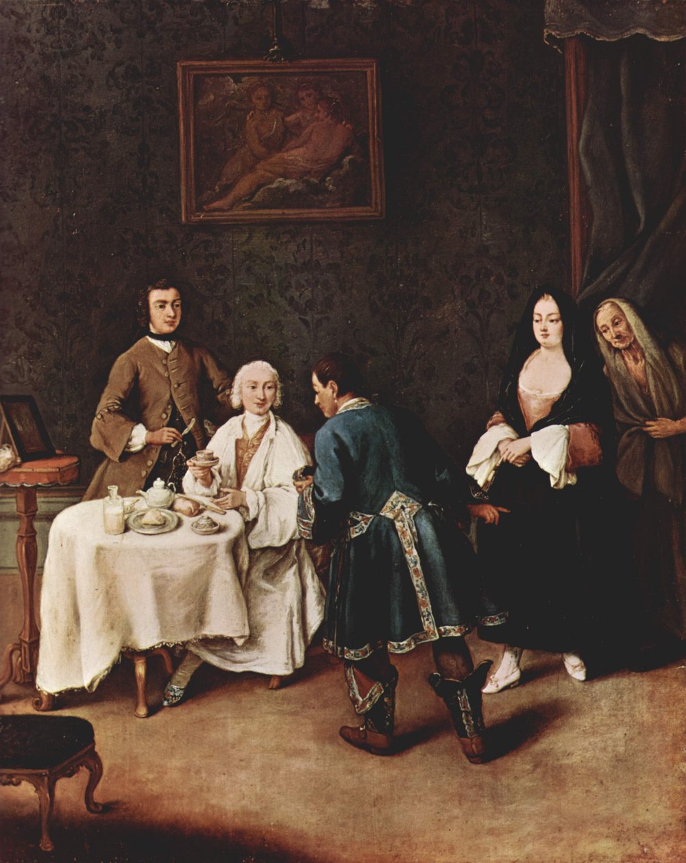Z wizytą u pana autorstwa Pietro Longhi