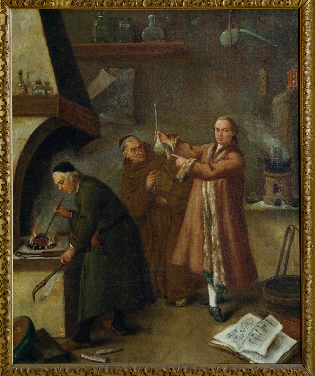 Alchemicy, ok. 1757 autorstwa Pietro Longhi