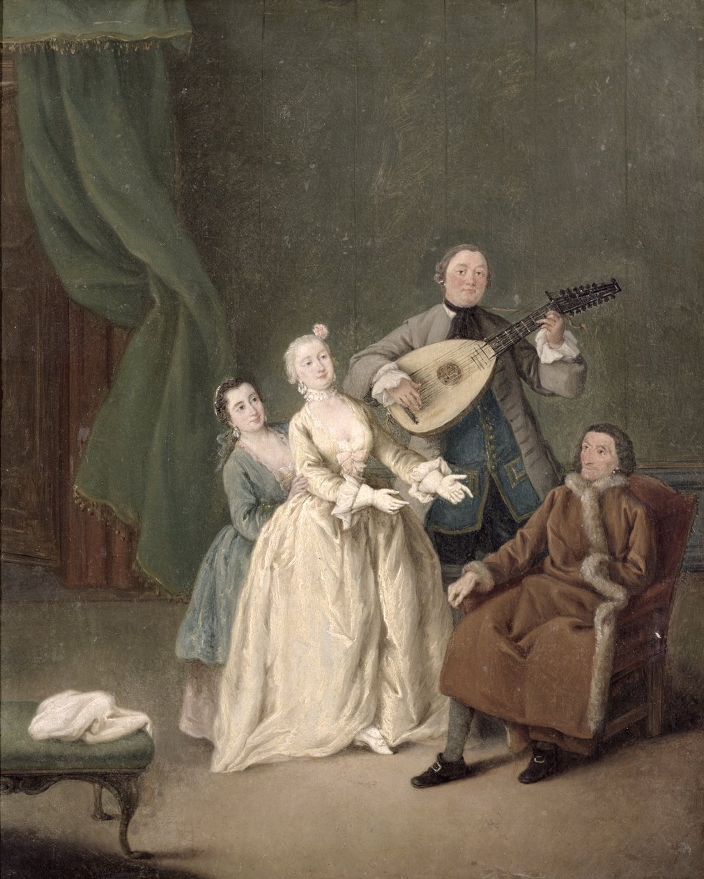 Koncert rodzinny, ok. 1750 r. autorstwa Pietro Longhi