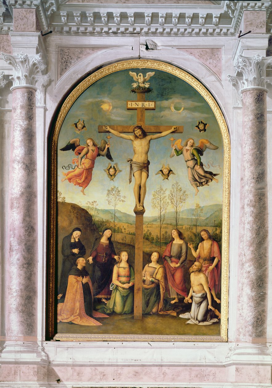 Ukrzyżowanie (ołtarz) autorstwa Pietro Perugino