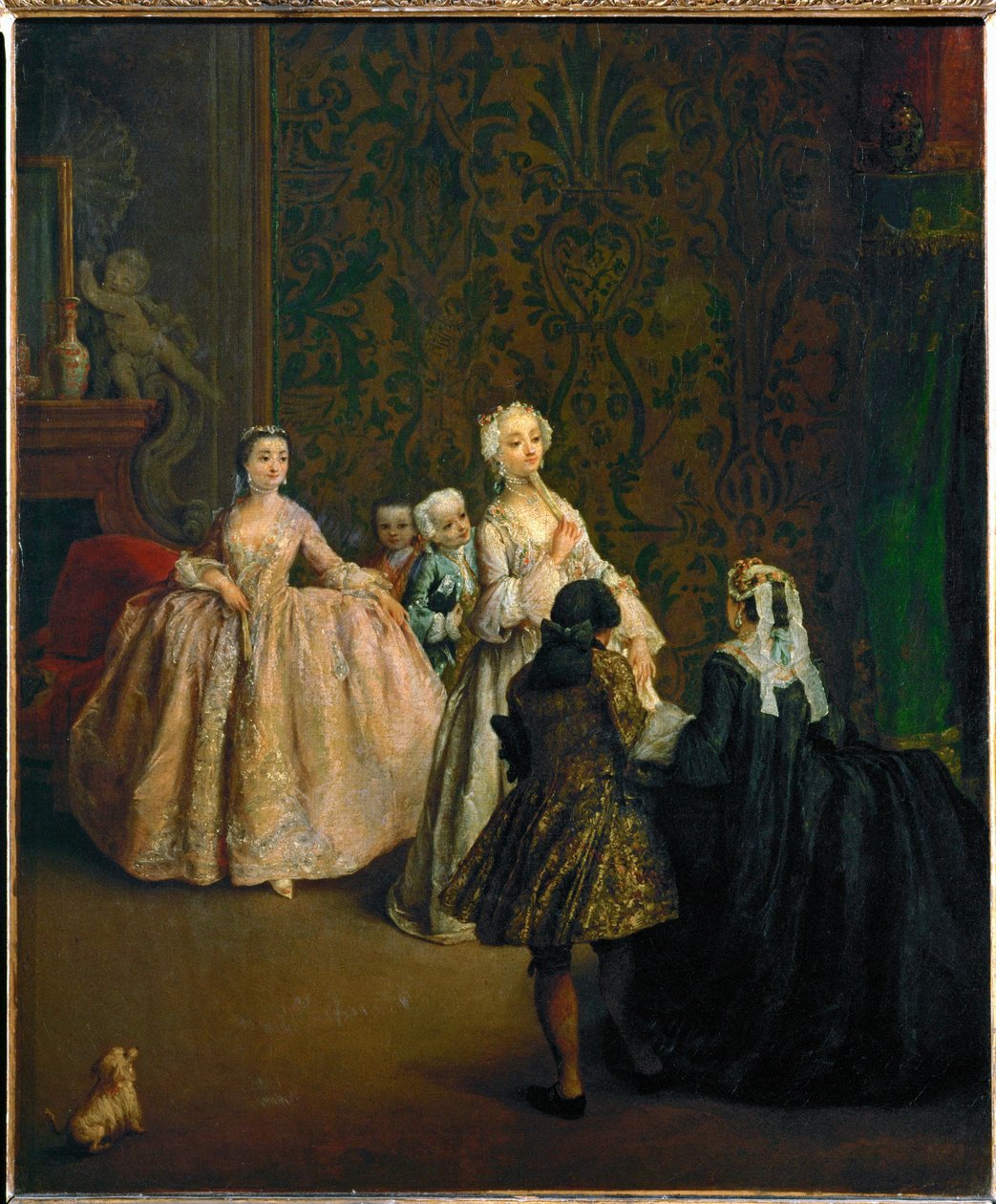 Prezentacja ... autorstwa Pietro (manner of) Longhi