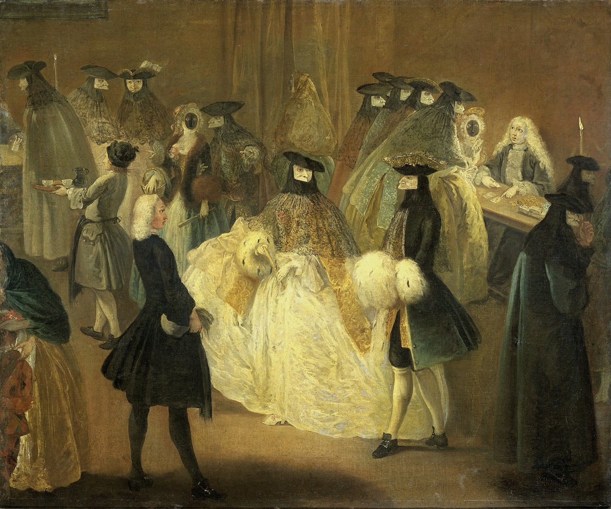Kasyno autorstwa Pietro (school of) Longhi