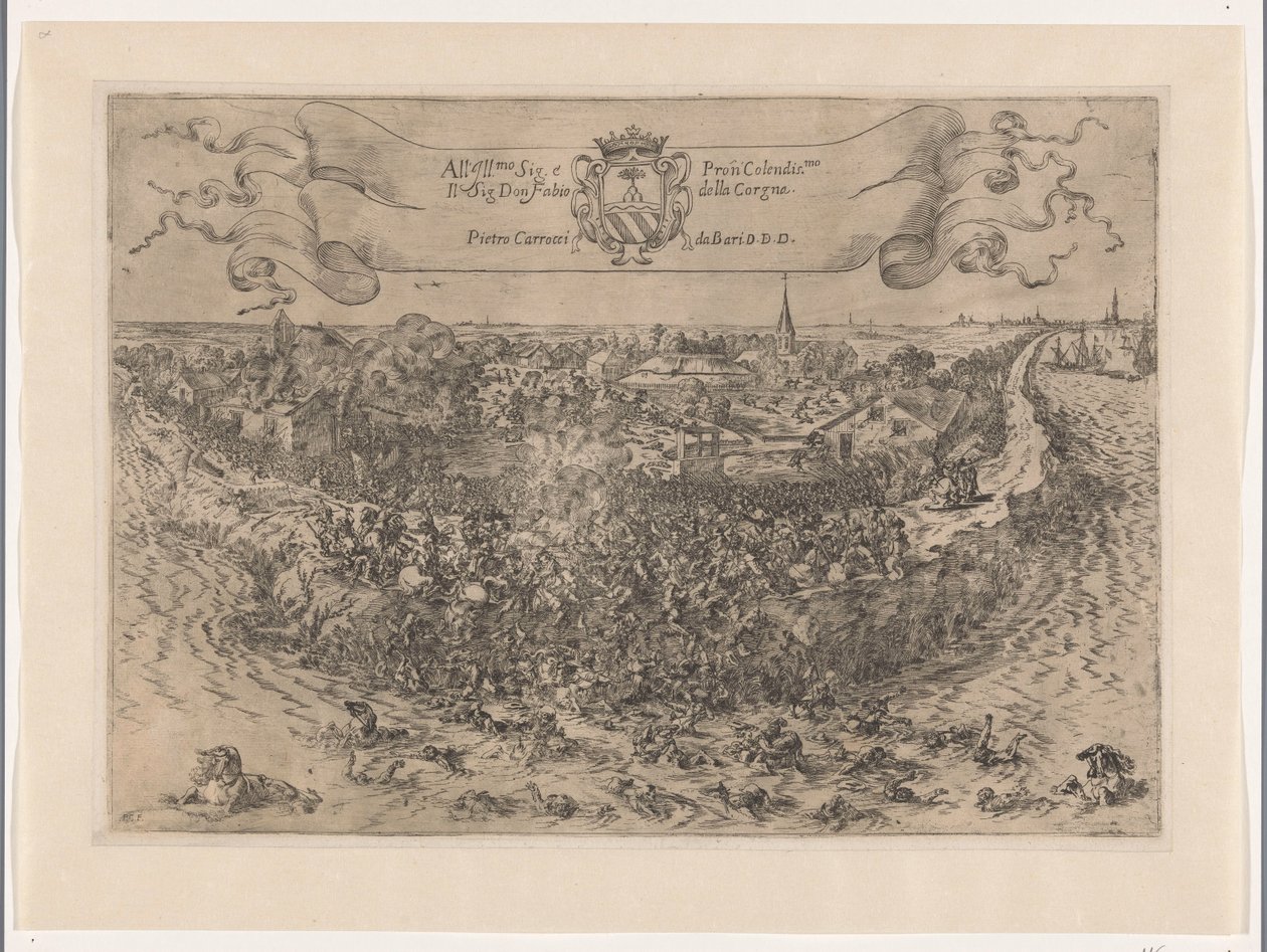 Bitwa pod Oosterweel, 1567 autorstwa Pietro Carrocci