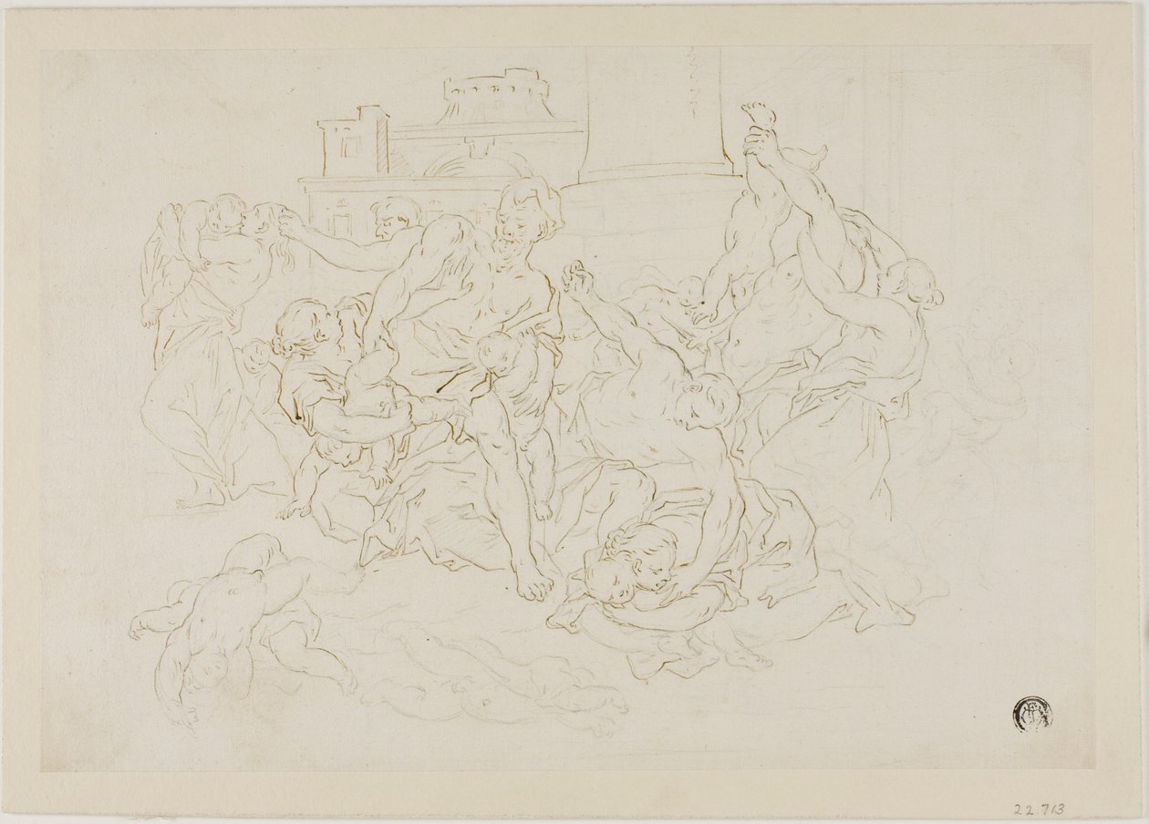 Masakra niewinnych autorstwa Pietro Dandini