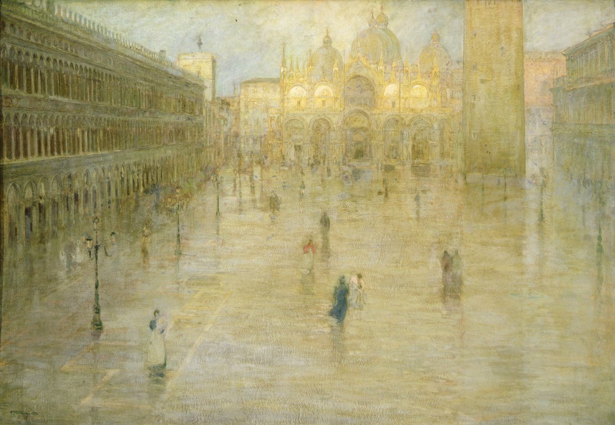 Plac św. Marka Wenecja autorstwa Pietro Fragiacomo