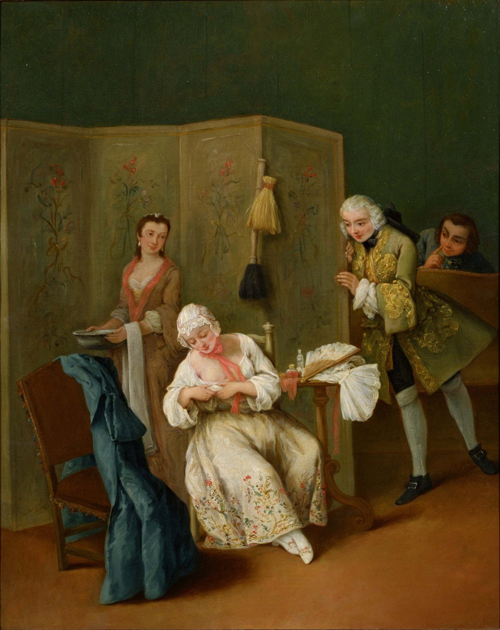 Dżentelmeni bez skrupułów. autorstwa Pietro Longhi