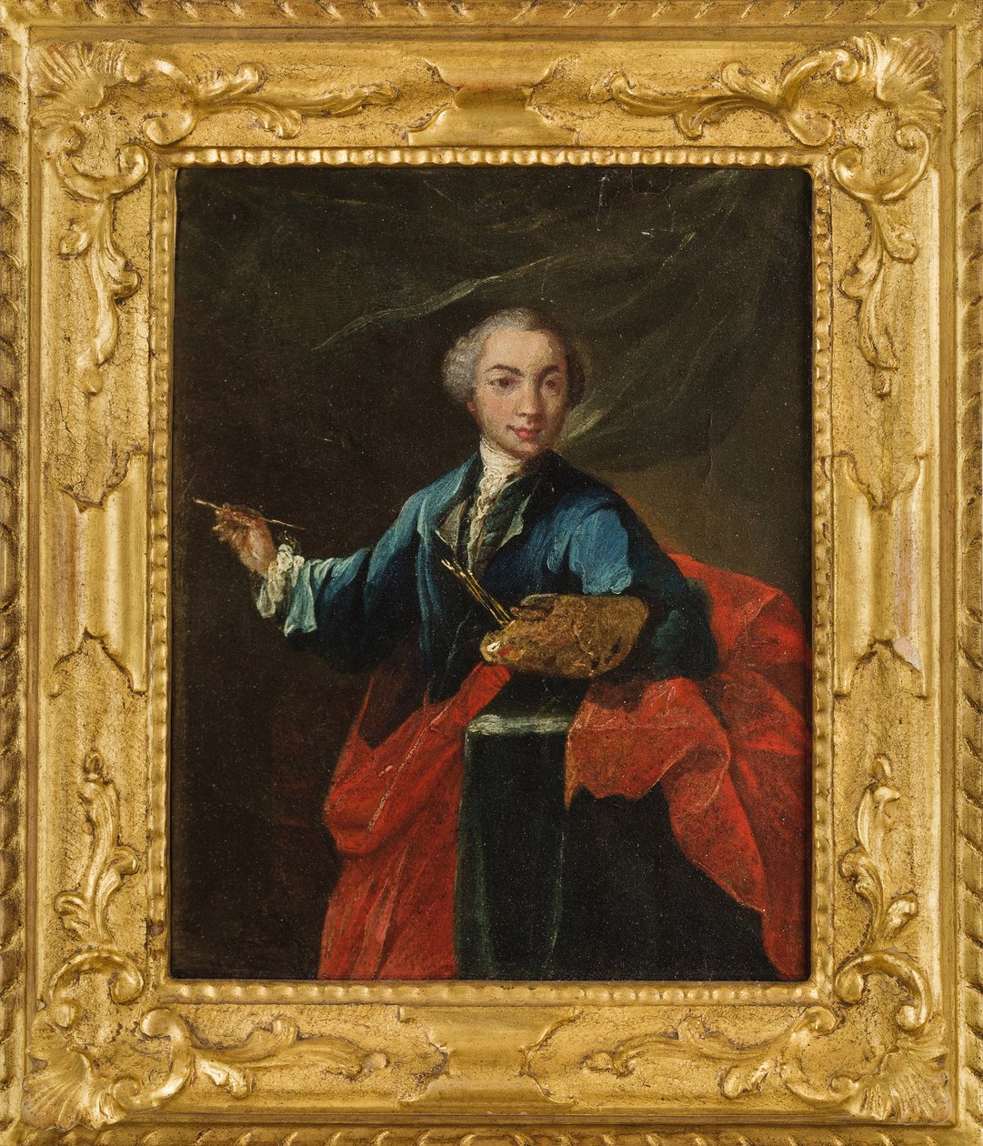 Autoportret, ok. 1750. autorstwa Pietro Longhi