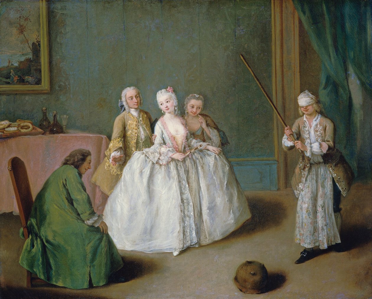 Gra w gotowanie w garnku autorstwa Pietro Longhi